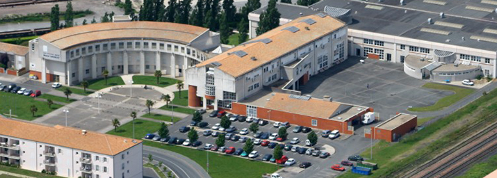 Lycée Marcel Dassault vue aérienne